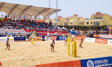 海阳2012年亚洲沙滩运动会沙滩排球材供应商